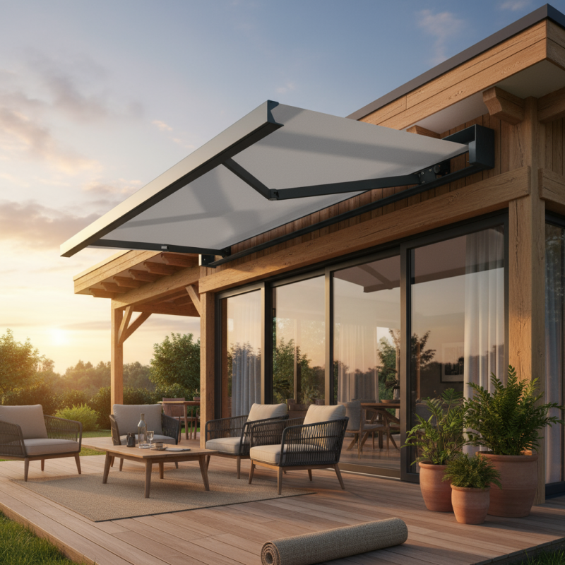 Store coffre 235 | Design contemporain, ruban LED