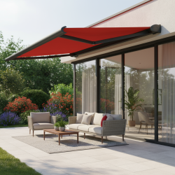 Store coffre 136, Pose façade ou plafond