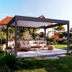 Abri îlot rétractable Horizon 4