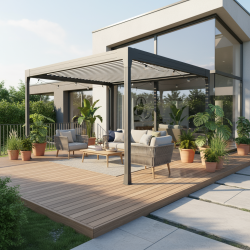 Abri îlot bioclimatique Horizon 3