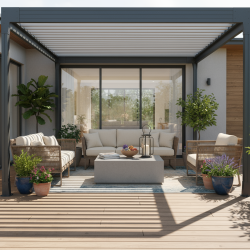 Abri îlot bioclimatique Horizon 3