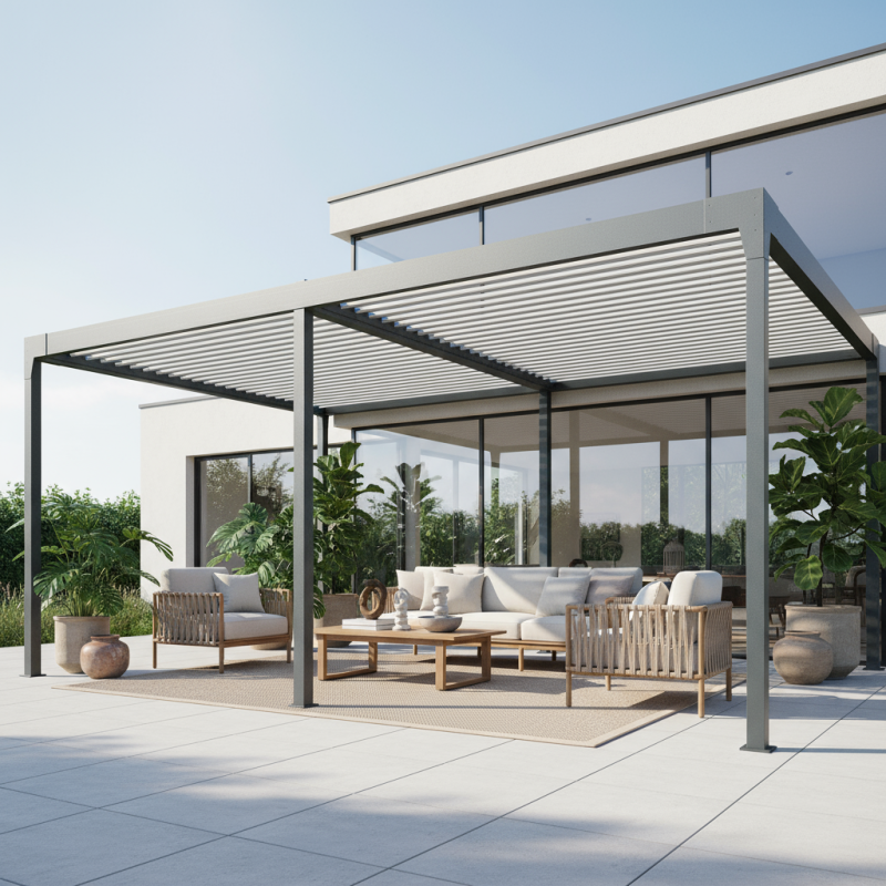 Abri îlot bioclimatique Horizon 2