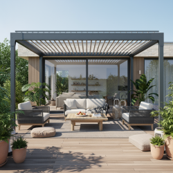 Abri îlot bioclimatique Horizon 2