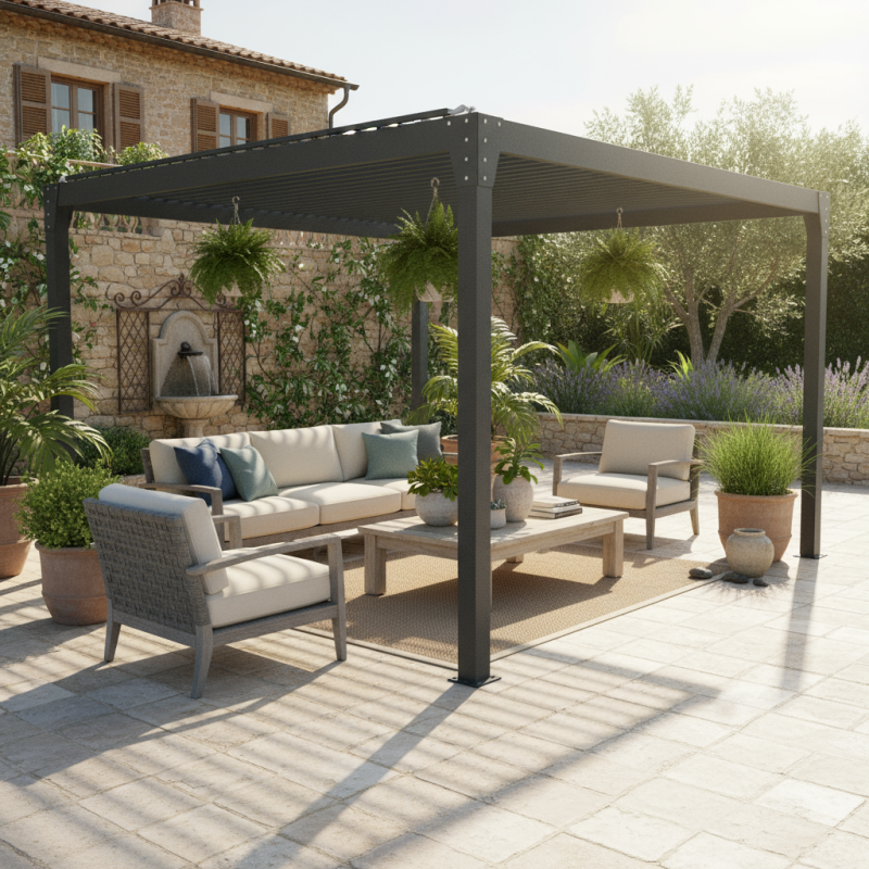 Abri îlot bioclimatique Lucia