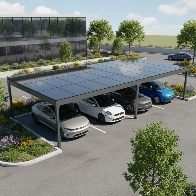 Abri Électra Design 3 îlot