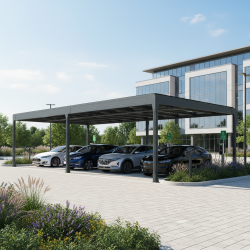 Abri Électra Design 3 îlot