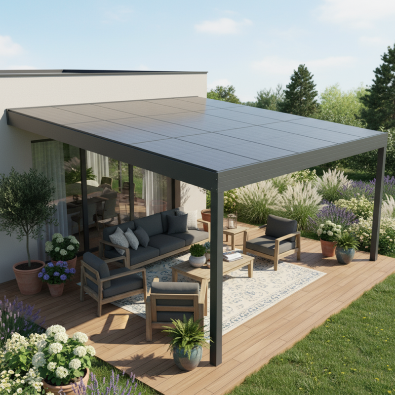 Pergola Électra Design 3 portrait