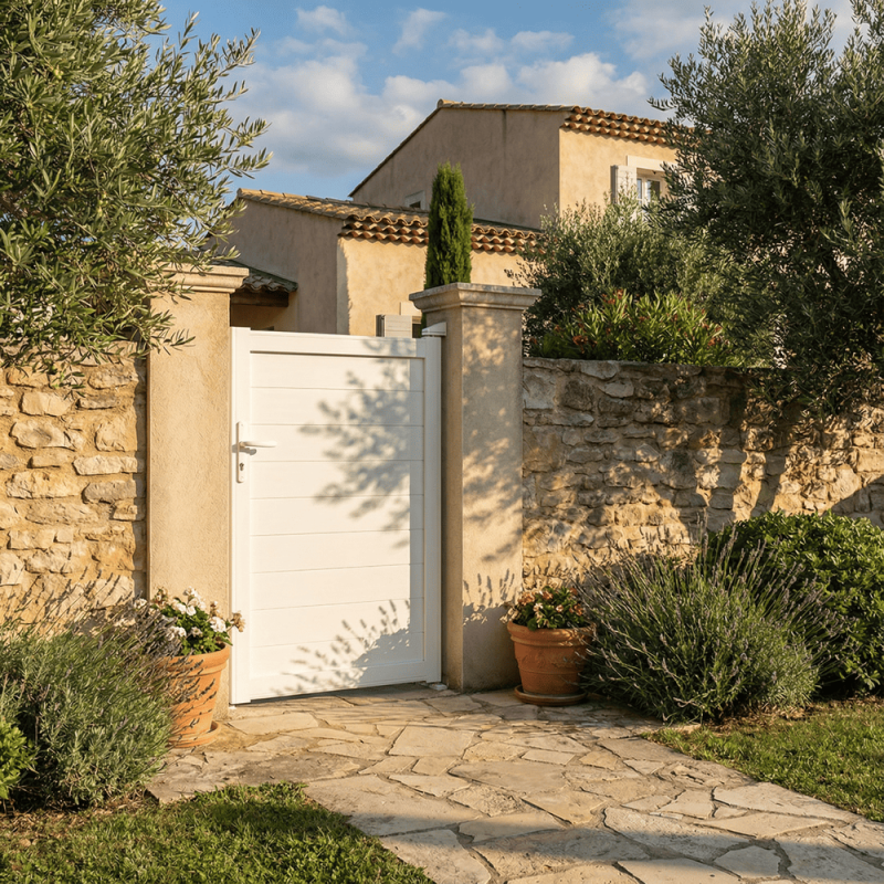 Kit à panneau plein | Portillon Aluminium