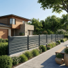 Kit clôture brise-vue 100% aluminium