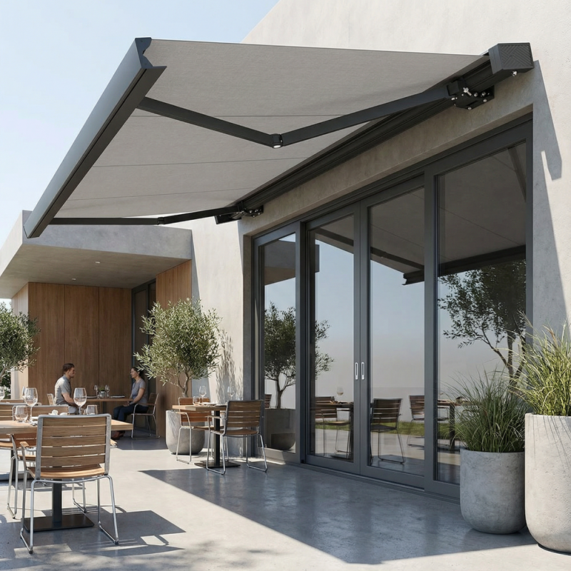 Store coffre 262 | Toile protégée jusqu'à 5.98m