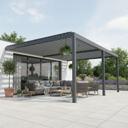 Pergola LUCIA EX à la technologie brevetée | Double travée