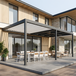 Pergola bioclimatique Horizon 2 perpendiculaire