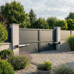 Kit portail double battant | Panneau plein