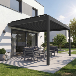 Brise Soleil Orientable ou pergola bioclimatique Horizon 2