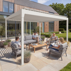 Abri îlot bioclimatique Horizon 2 | Pergola autoportée