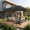 Pergola bioclimatique Horizon 3 modèle autoporté