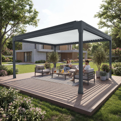 Pergola bioclimatique Horizon 3 modèle autoporté