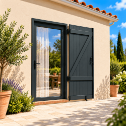Volet battant aluminium isolé - 3