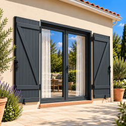Volet battant aluminium isolé - 4