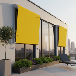 Store à guides | Store pour fenêtre