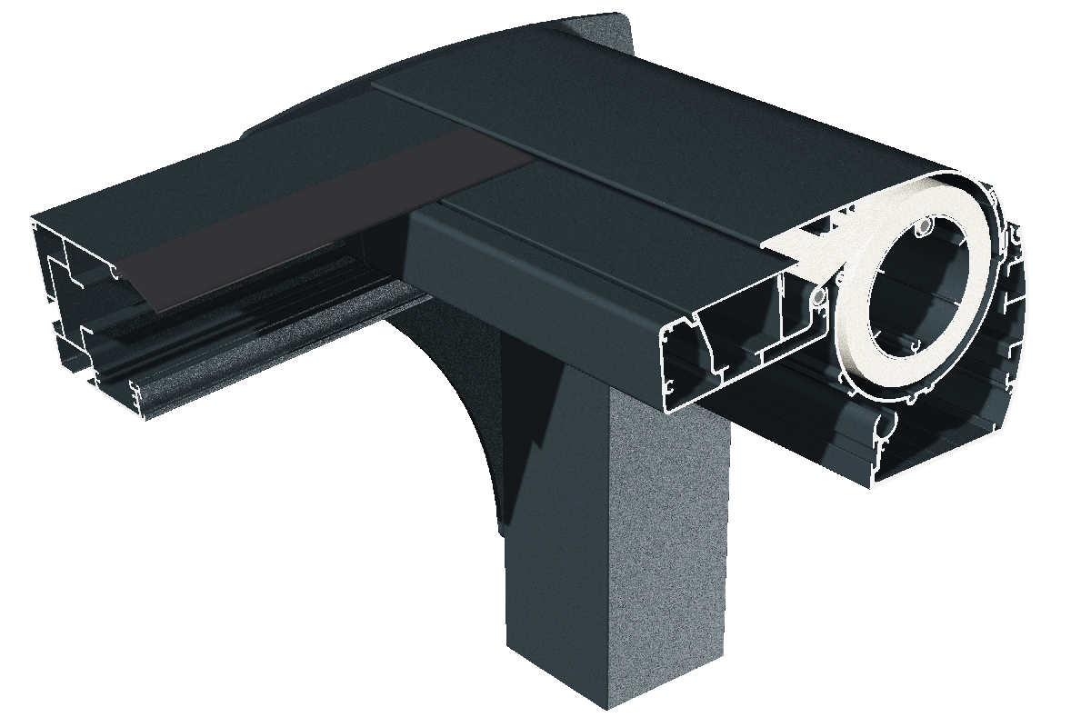 Mouvement pergola toile