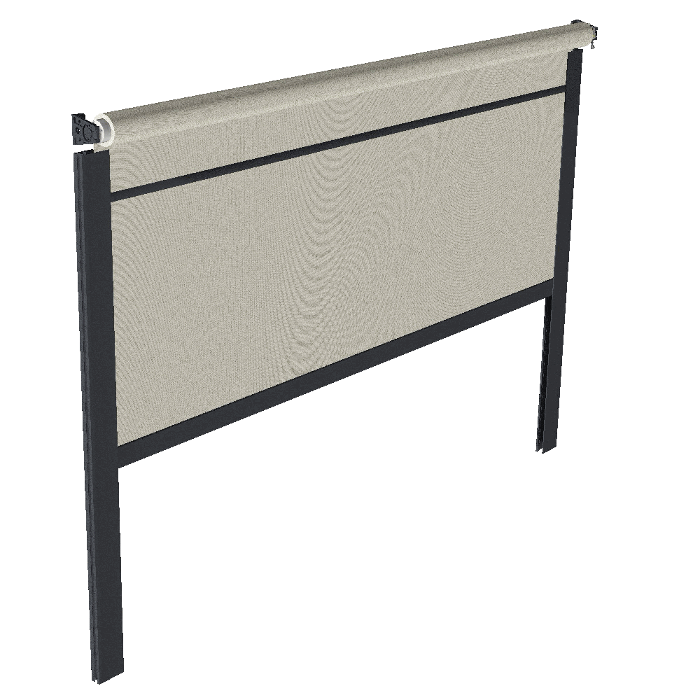 Store renforcé a coulisse animation