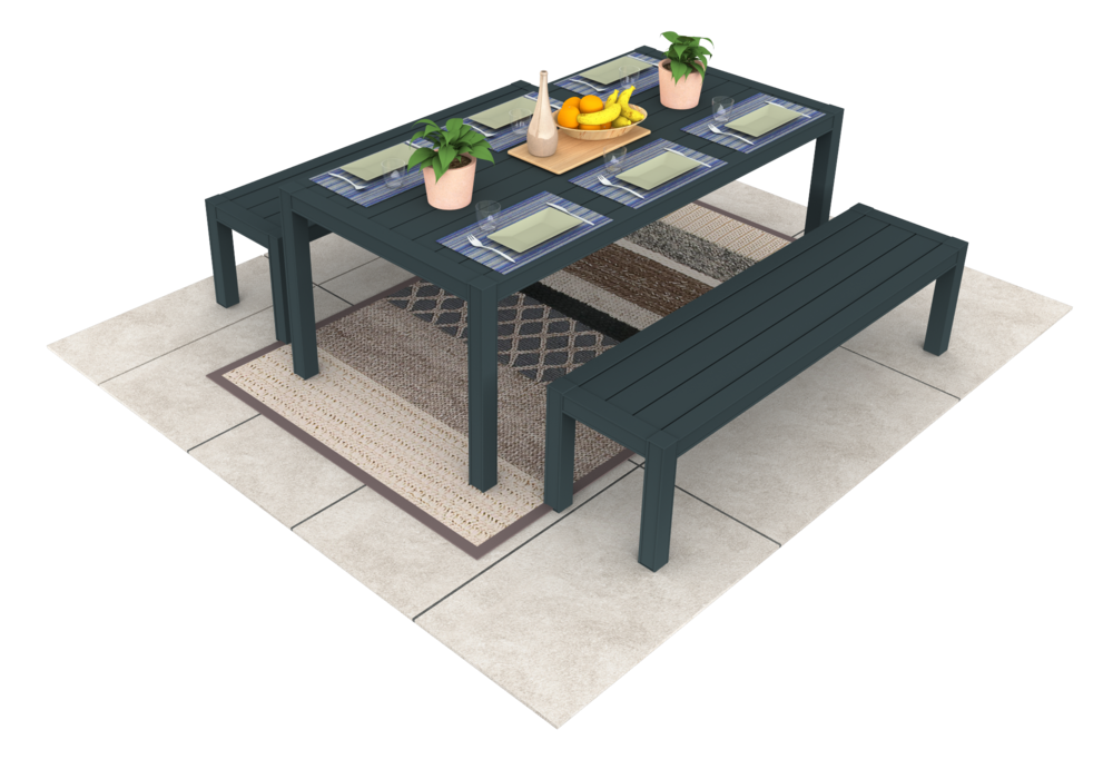 composition avec banc