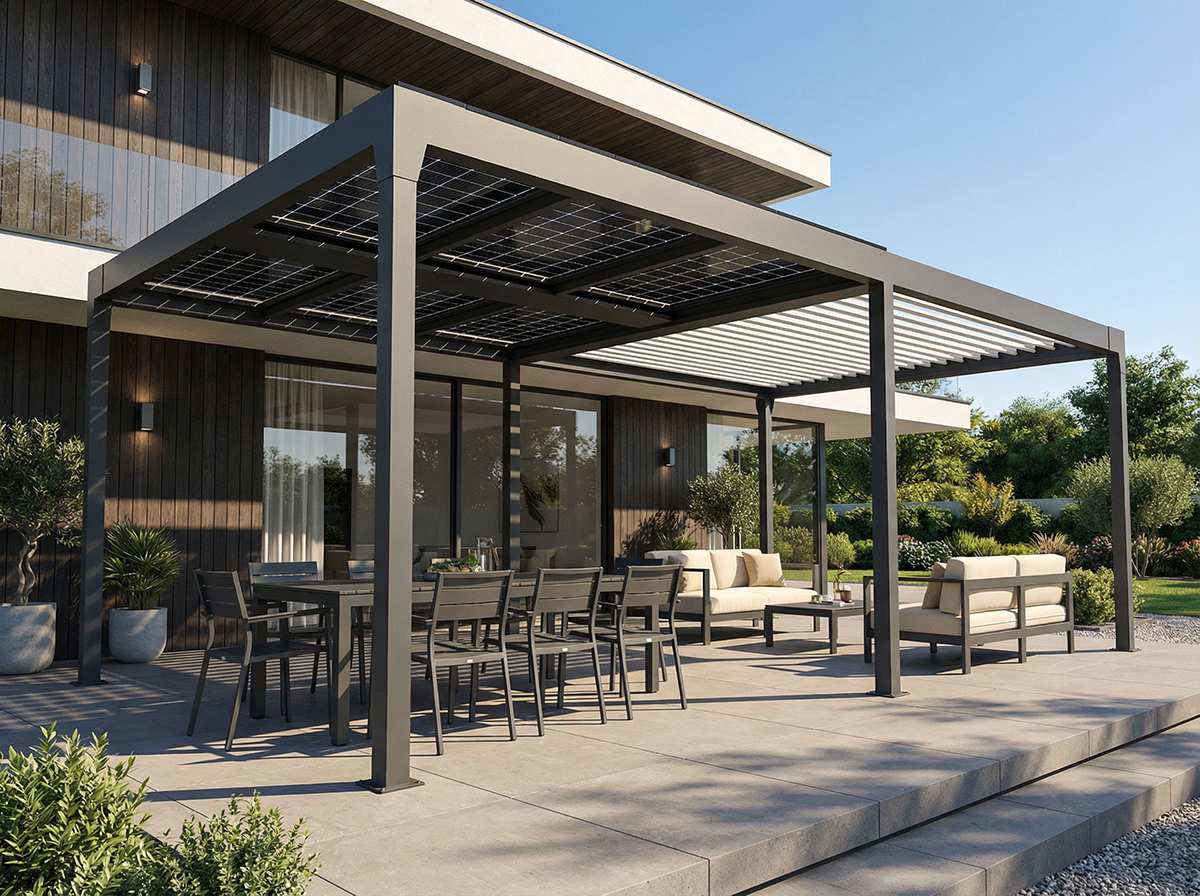 Pergola electra mitjavila solution ilot