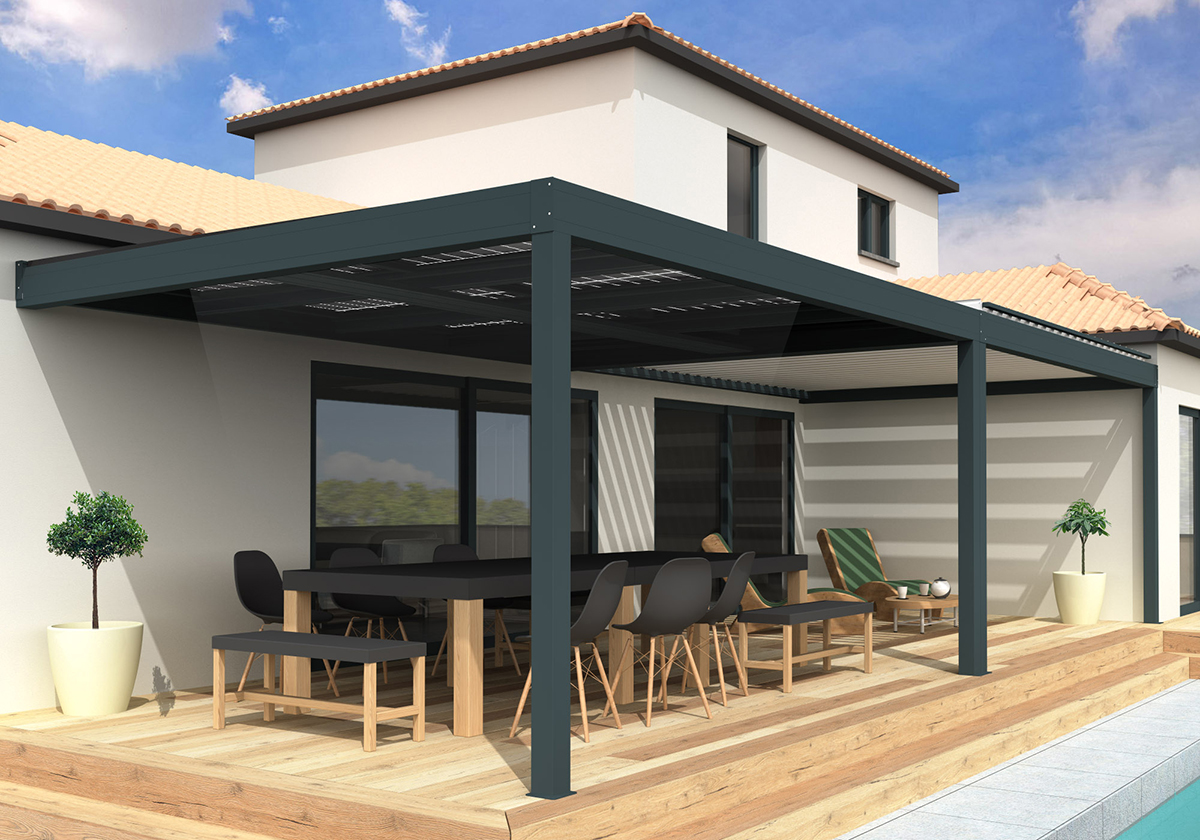 Pergola electra mitjavila mise en situation