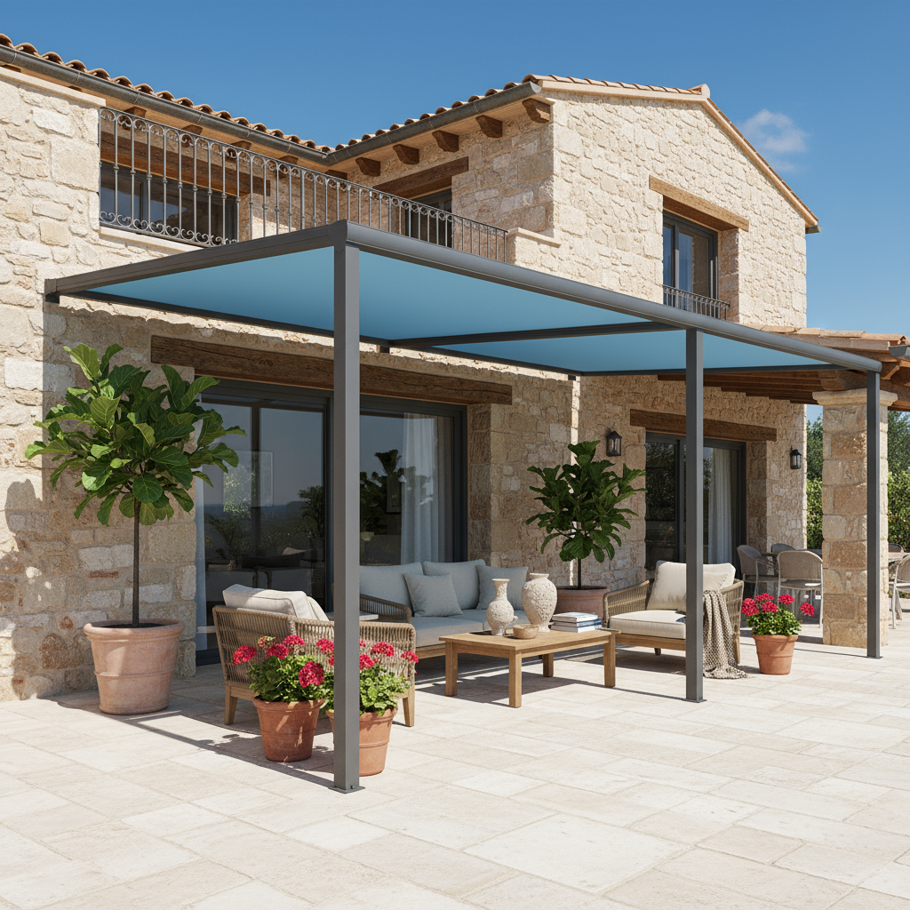Pergola toile