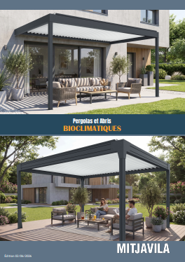 Pergola et abris bioclimatiques