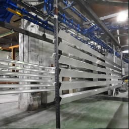 Ligne de thermolaquage