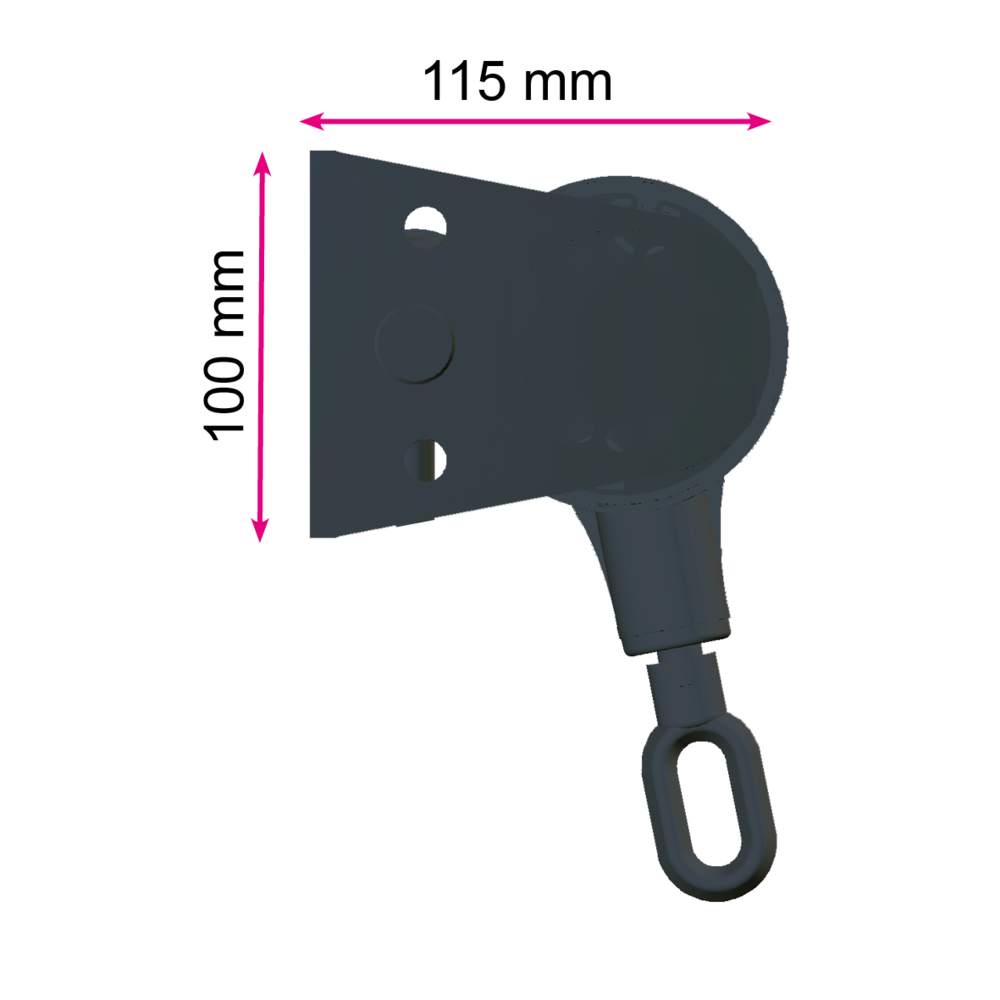 Encombre bras de balcon