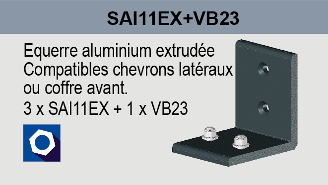 Pose entre mur SAI11EX