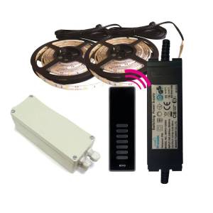 Kit complet éclairage LED sur 2 côtés (KITLEDFIX2C x2)
