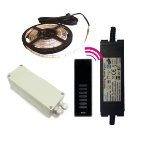 Kit complet éclairage LED sur coffre avant (KITLEDFIX1C x3)	