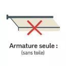 Armature seule - Vendu sans toile