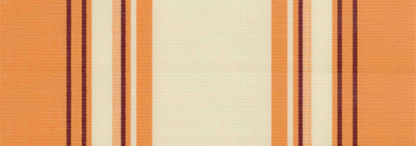 Toile Telya 2 Orange / Ivoire T248RLE101