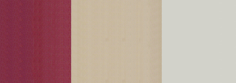 Toile Telya 2 Rouge framboise/ Beige / Gris perle T316BLE101